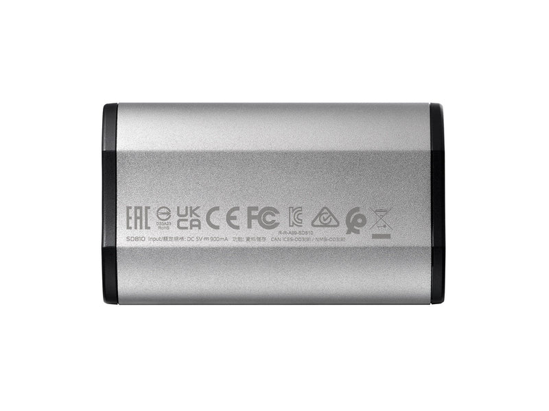A-Data SD810 SSD - 500GB - Grau - Extern SSD - USB 3.2 Gen 2x2
