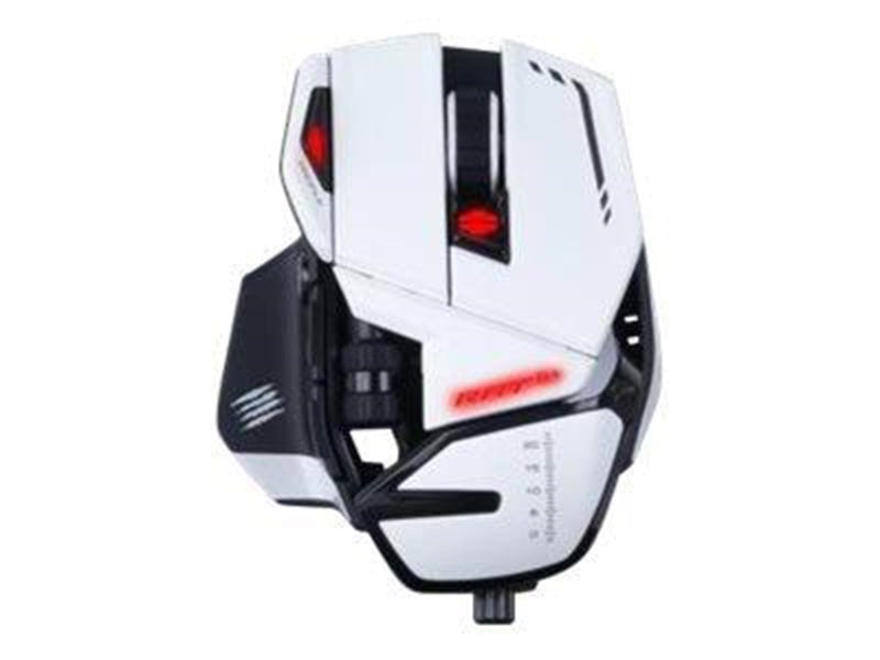 Mad Catz R.A.T.6+ - mouse - USB - white - Maus (Weiß)