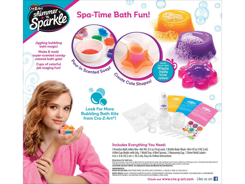 Shimmer n Sparkle  BUBBLIN BATH JELLIES