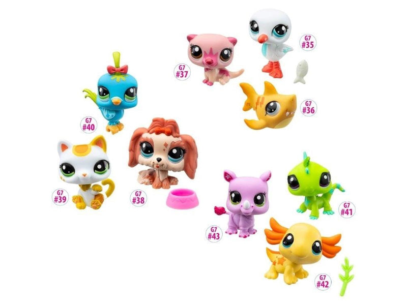Littlest Pet Shop  PET TRIO IN TUBE ASS