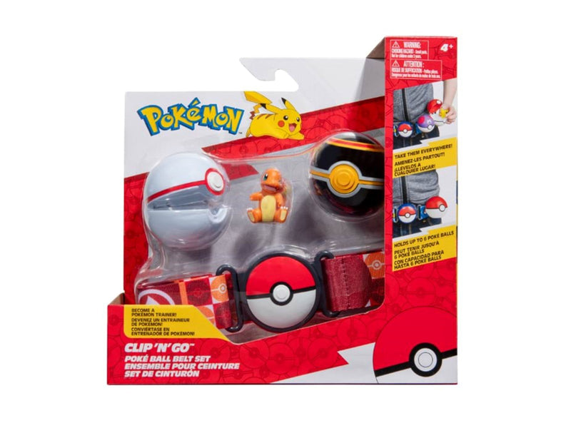 Pokemon CLIP N GO BELT SET CHARMANDER
