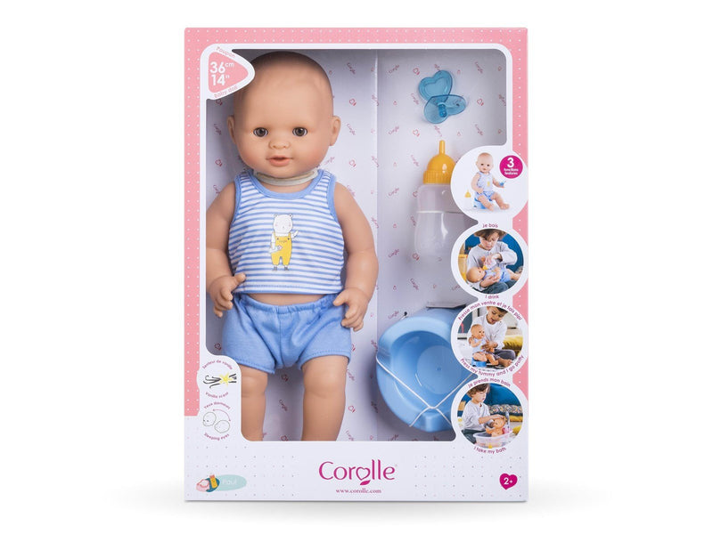 Corolle Mon Grand Poupon Drinking and Peeing Doll - Paul 36cm