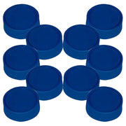 MAUL Magnete blau Ø 3,4 x 1,4 cm - 10 Stück