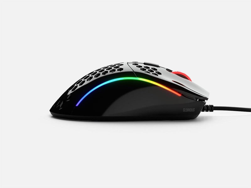 Glorious Model D- (Small) - Glossy Black - Gaming Maus (Schwarz)