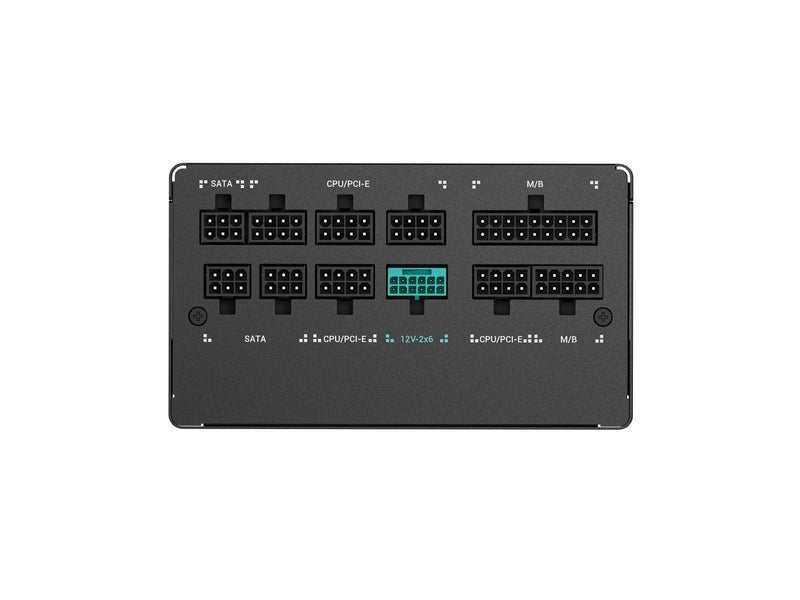 DeepCool PN750-M Netzteile - 750 Watt - 120 mm - ATX 3.0 - 80 Plus Gold zertifiziert