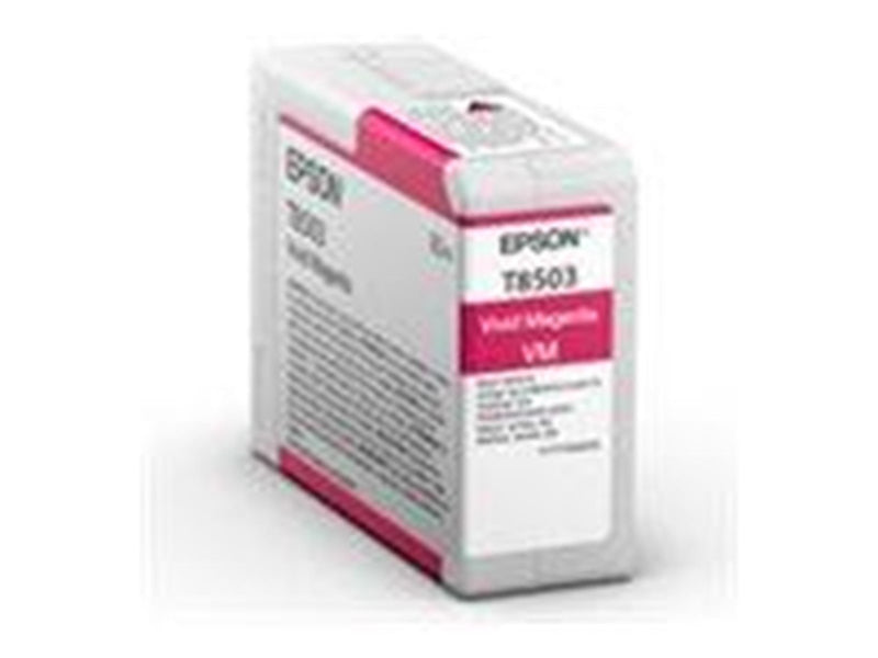 Epson T8503 - vivid magenta - original - ink cartridge - Tintenpatrone Lebendes Rot