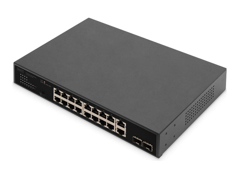 DIGITUS DN-95358 - switch - 19" - 18 ports - unmanaged - rack-mountable