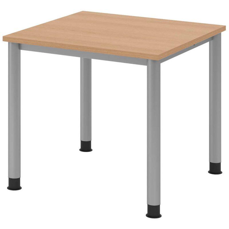 HAMMERBACHER höhenverstellbarer Schreibtisch VHS08/E/S eiche