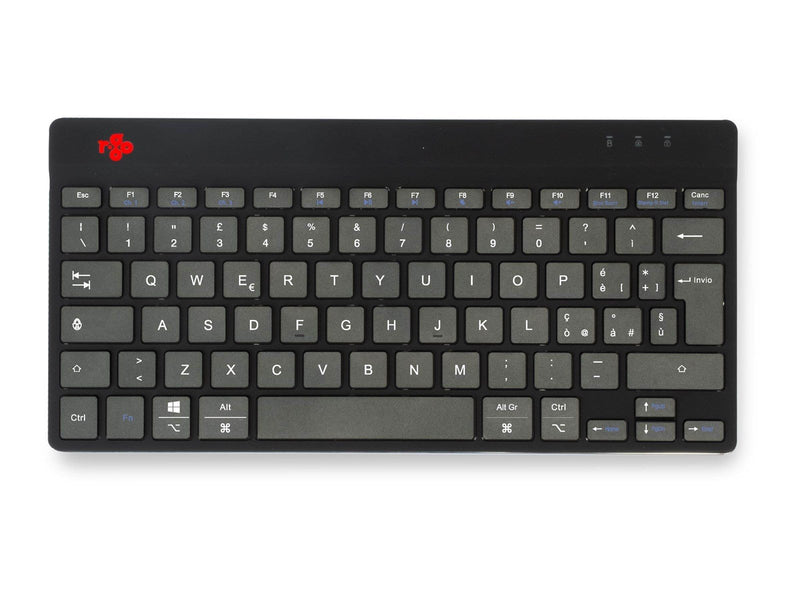 R-Go Tools R-Go Compact Break - keyboard - with integrated break indicator - QWERTY - Italian - black Input Device - Tastaturen
