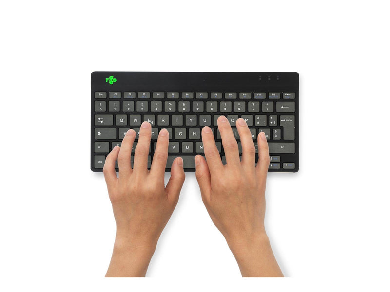 R-Go Tools R-Go Compact Break - keyboard - with integrated break indicator - QWERTY - Italian - black Input Device - Tastaturen