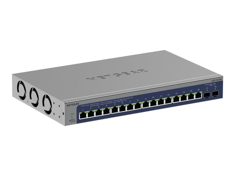 Netgear S3600 Series XS516TM - switch - 16 ports - smart - rack-mountable