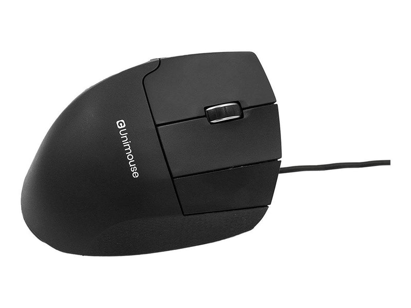 Contour Unimouse - vertical mouse - USB - Vertical mouse (Schwarz)