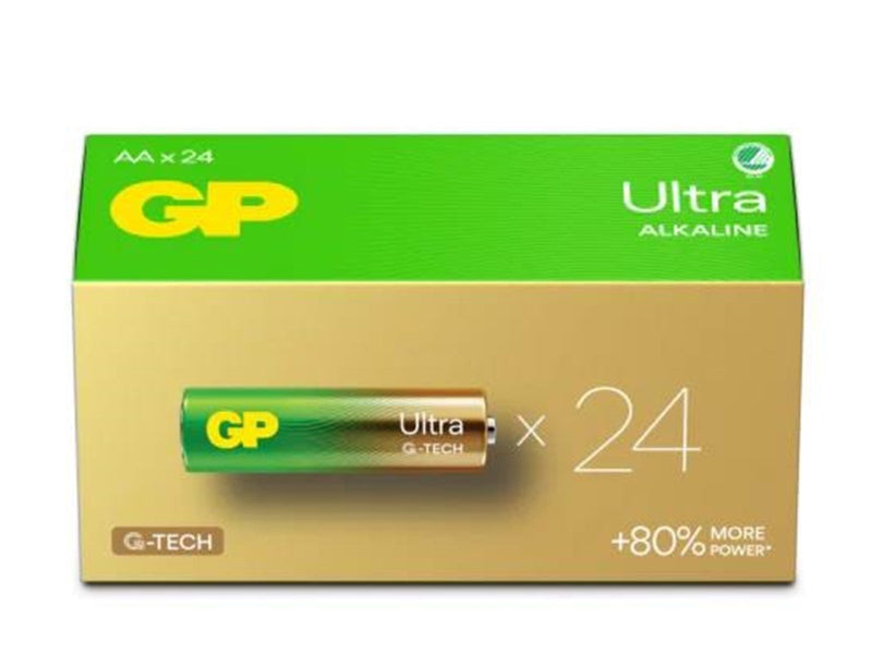 GP Battery Ultra Alkaline AA/LR06 24-pack
