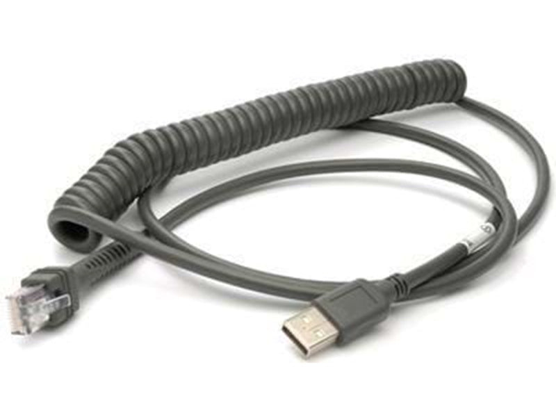 Datalogic USB Kabel - Coiled - 9FT
