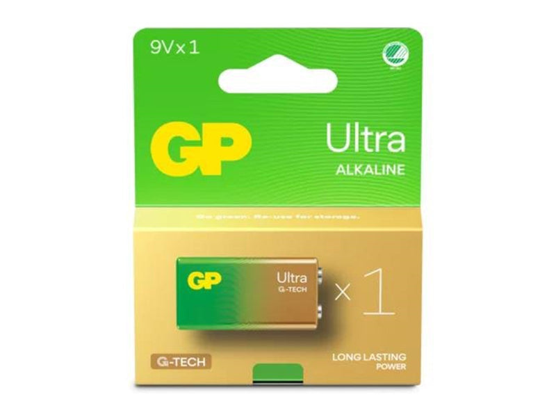 GP Battery Ultra Alkaline 9V/6LF22 1-pack