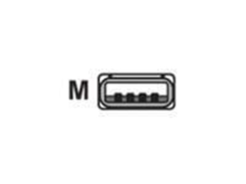 Datalogic USB Kabel - Coiled - 9FT