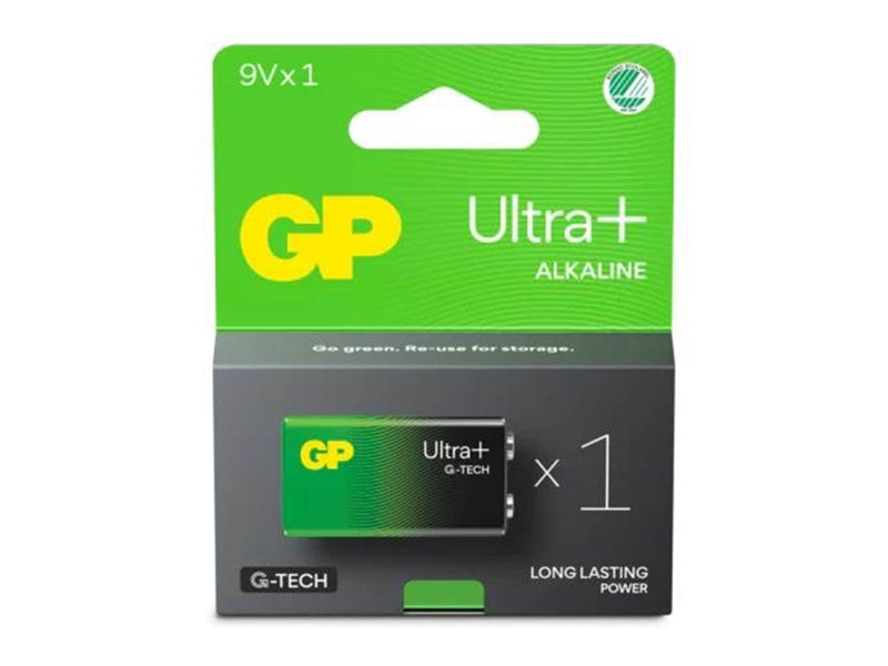 GP Battery Ultra Plus Alkaline 9V/6LF22 1-pack