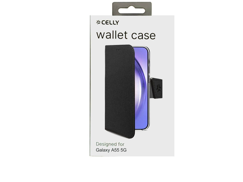 CELLY WALLY - Samsung Galaxy A55 5G - Black