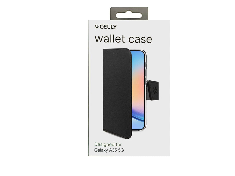 CELLY WALLY - Samsung Galaxy A35 5G - Black