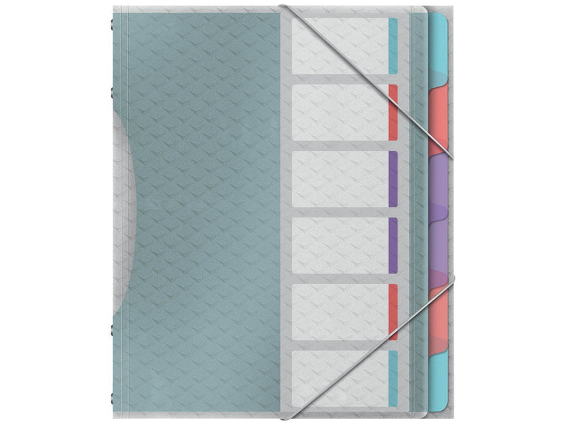 Esselte  Colour'Breeze Ordnungsmappe mit 6 Taben