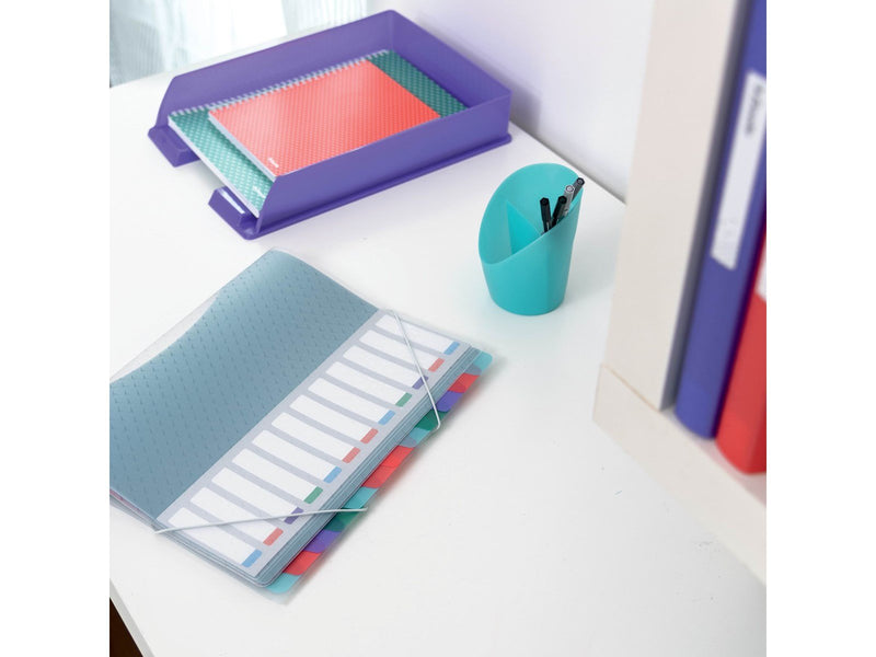 Esselte  Colour'Breeze Ordnungsmappe mit 6 Taben