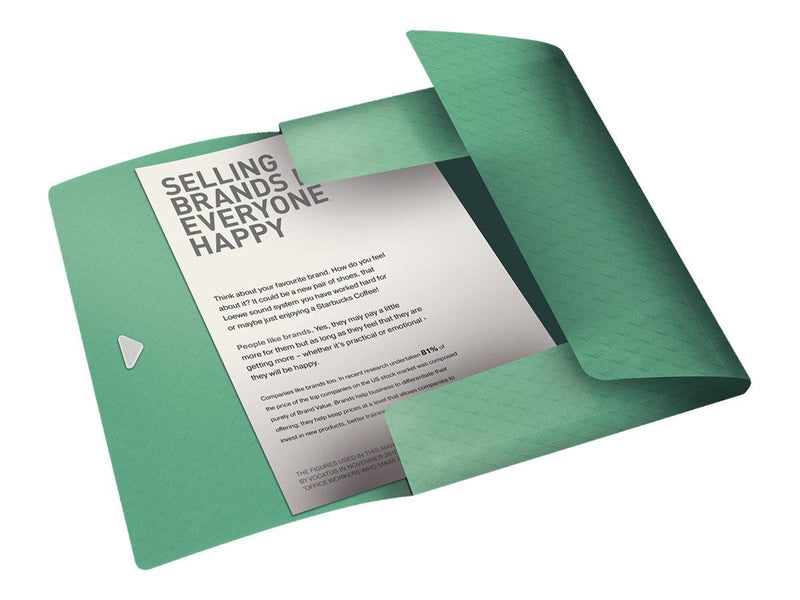 Esselte  Colour'Breeze Eckspannermappe PP Grün