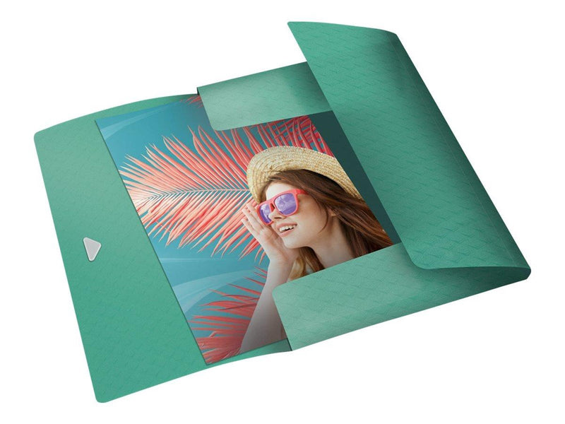 Esselte  Colour'Breeze Eckspannermappe PP Grün