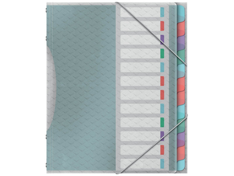 Esselte  Colour'Breeze Ordnungsmappe mit 12 Taben