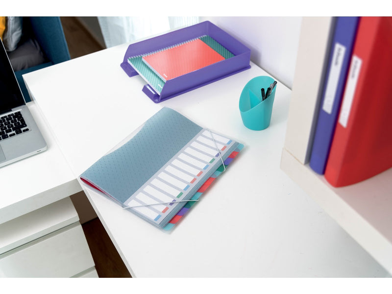 Esselte  Colour'Breeze Ordnungsmappe mit 12 Taben