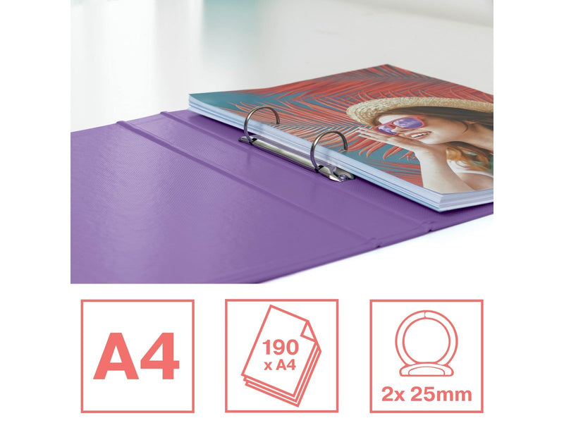 Esselte  Colour'Breeze Ringbuch PP Lavendel