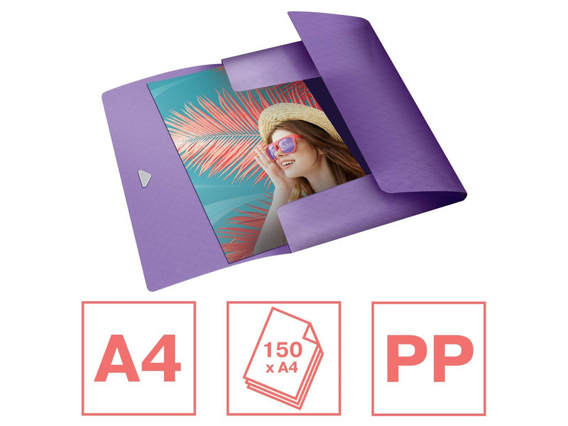 Esselte  Colour'Breeze Eckspannermappe PP Lavendel