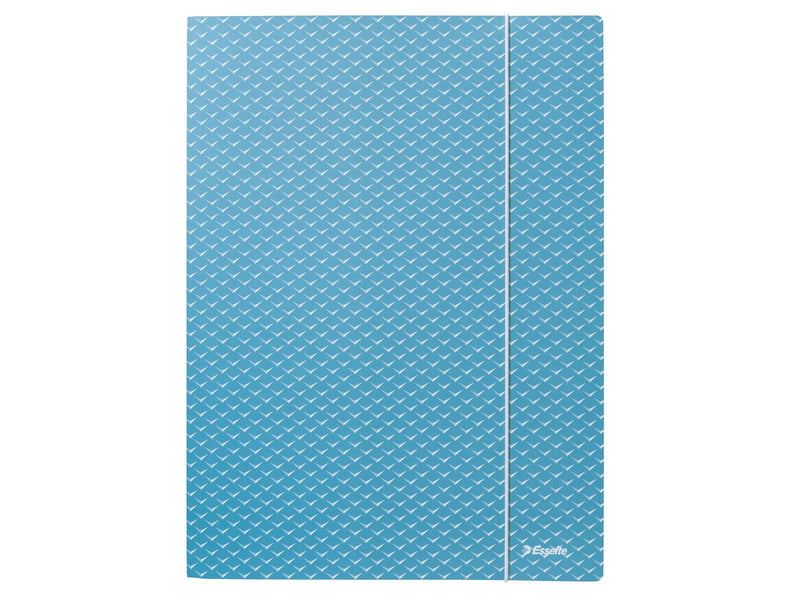 Esselte  Colour'Breeze Eckspannermappe aus Karton Blau