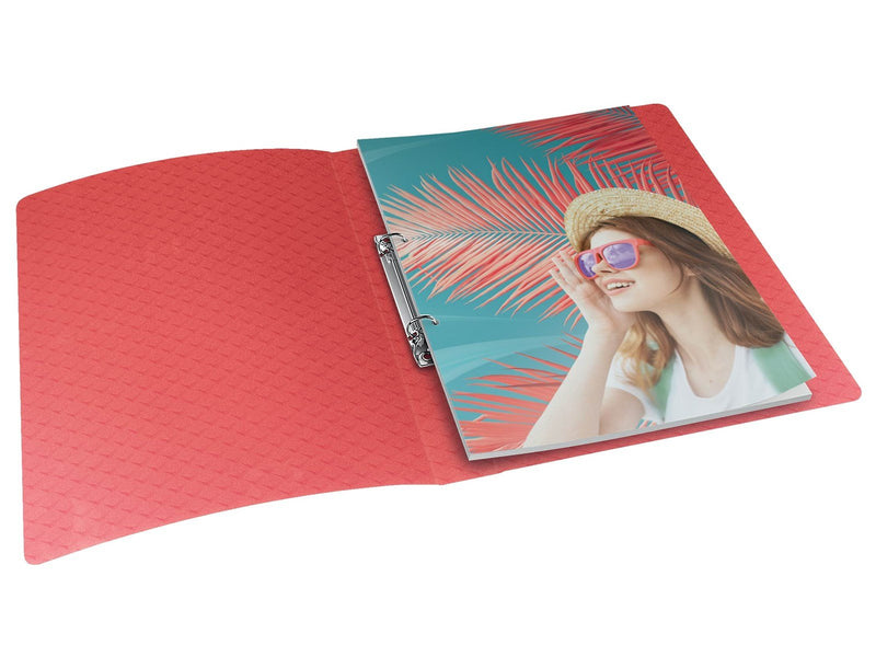 Esselte  Colour'Breeze Ringbuch (2-Rund-Ring) Koralle
