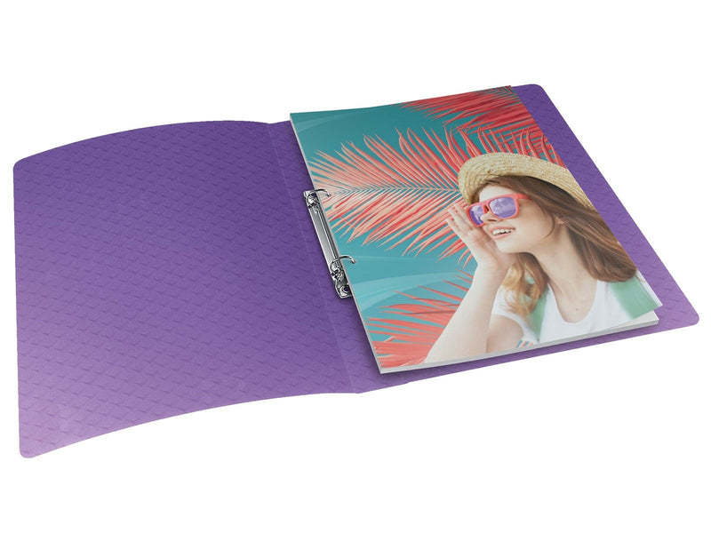 Esselte  Colour'Breeze Ringbuch (2-Rund-Ring) Lavendel