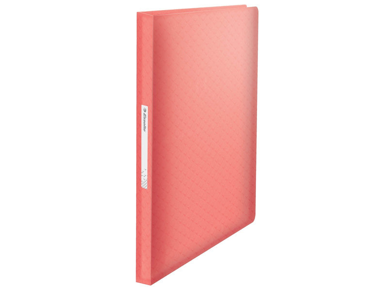 Esselte  Colour'Breeze Sichtbuch mit 80 Hüllen Koralle