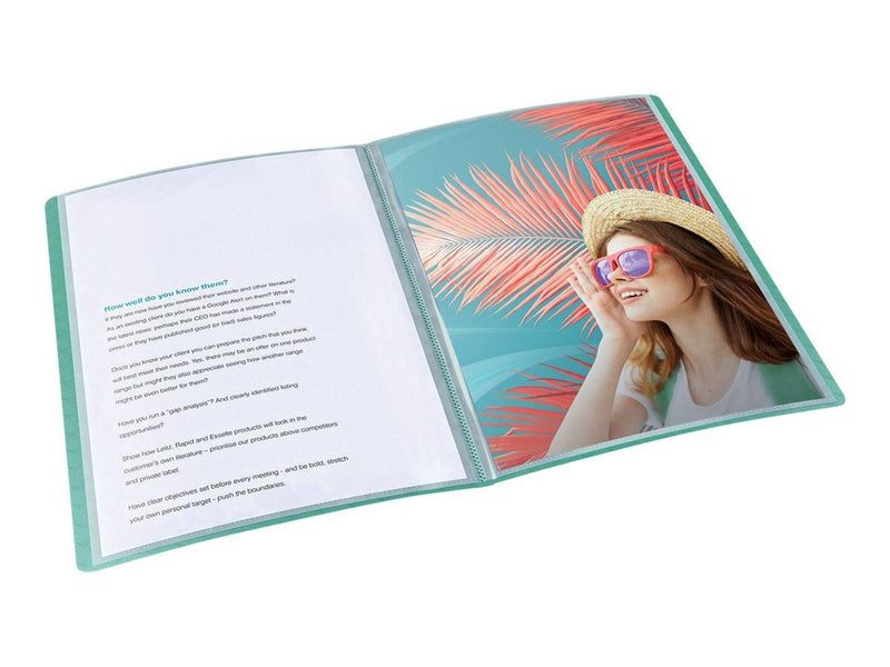 Esselte  Colour'Breeze Sichtbuch mit 40 Hüllen Grün
