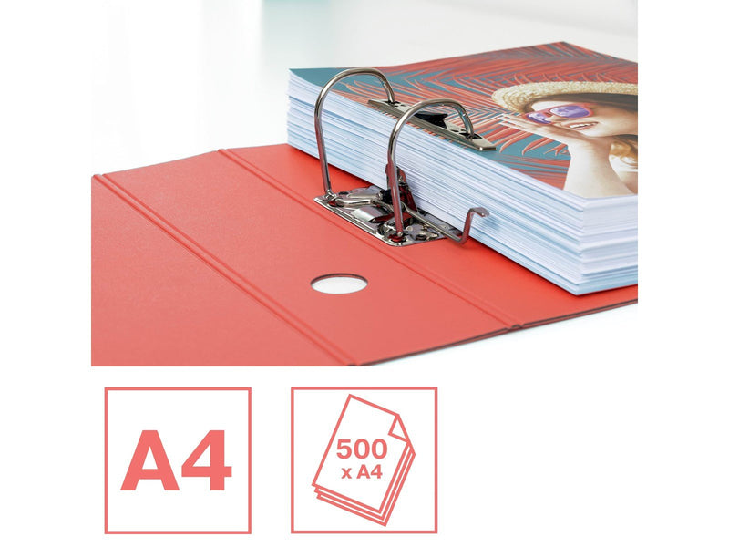Esselte  Colour'Breeze Ordner Polyfoam Koralle