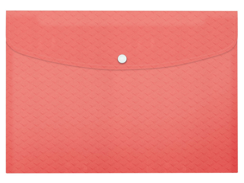 Esselte  Colour'Breeze A4 Sammelmappe PP, 3 Stück Koralle