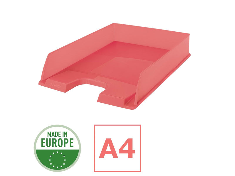 Esselte  Colour'Breeze Briefkorb Koralle