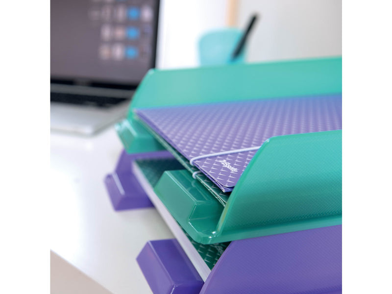 Esselte  Colour'Breeze Briefkorb Koralle
