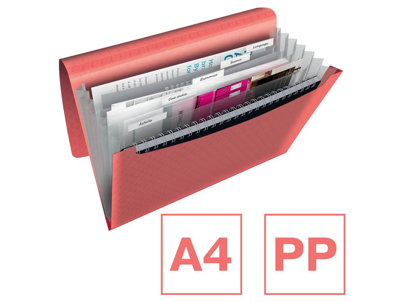 Esselte  Colour'Breeze Projektmappe Koralle