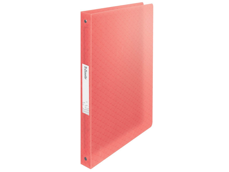 Esselte  Colour'Breeze Ringbuch (4-Rund-Ring) Koralle