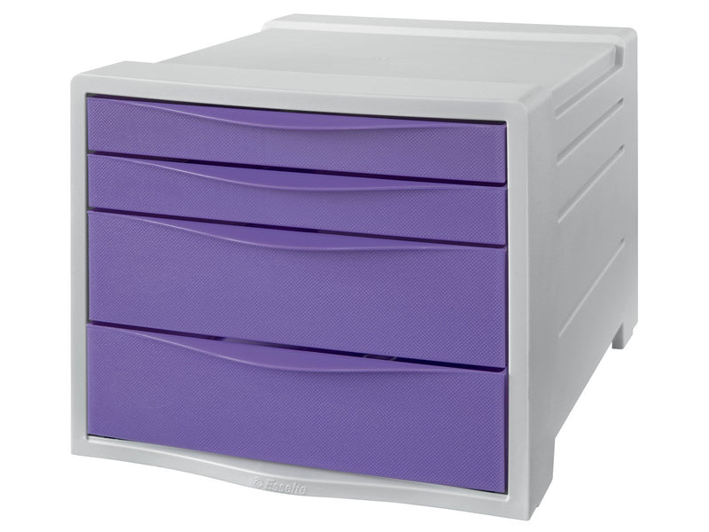 Esselte  Colour'Breeze Schubladenset (4 Schubladen) Lavendel