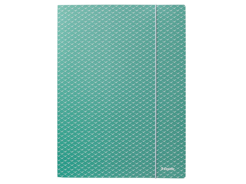 Esselte  Colour'Breeze Eckspannermappe aus Karton Grün