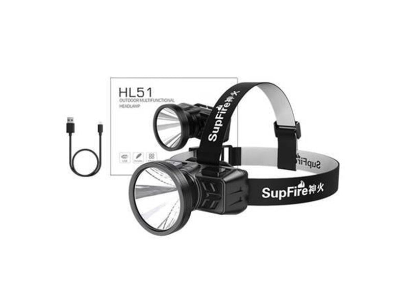 Superfire Headlamp  HL51 160lm USB