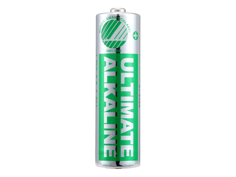 Deltaco Ultimate alkaline AA battery Nordic Swan Ecolabeled 1.5 V 100-pack