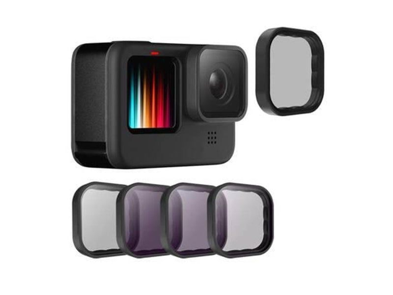 TELESIN Lens filter set CPL+ND 8/16/32 Telesin for GoPro Hero 9 / Hero 10 / Hero 11 / Hero 12 (GP-FLT-903)
