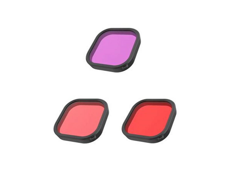 TELESIN Lens waterproof filter set Telesin for GoPro Hero 9 / Hero 10 / Hero 11 / Hero 12 (GP-FLT-904)