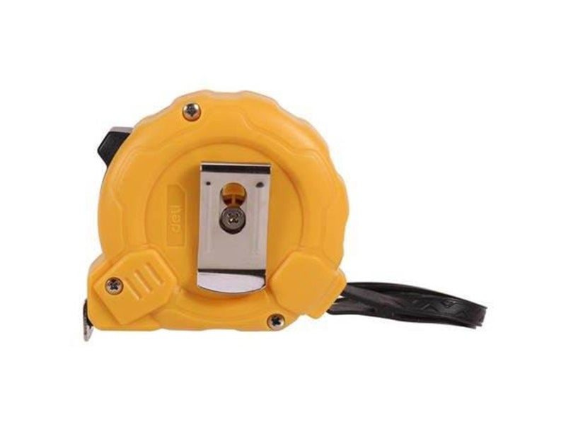 Deli Tools Steel Measuring Tape 5m/19mm (yellow)