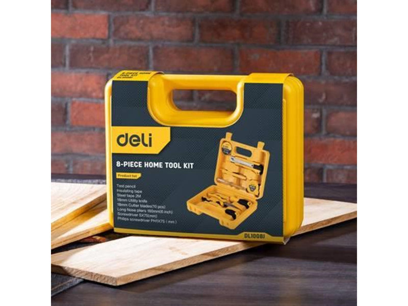 Deli Tools Household Tool Set 8 pcs  EDL1008J